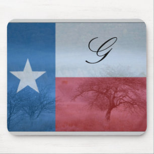 Texas Initialled Mousepad