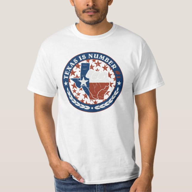Texas is Number One T-shirt (Front)