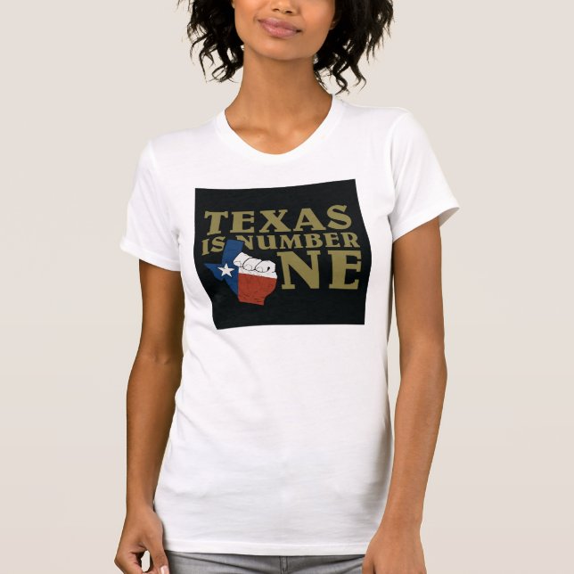 Texas is Number One Women's Tank Top (Front)