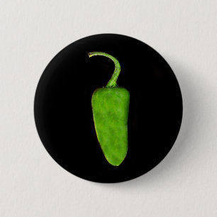 Texas Jalapeno Pepper 1 .jpg 6 Cm Round Badge
