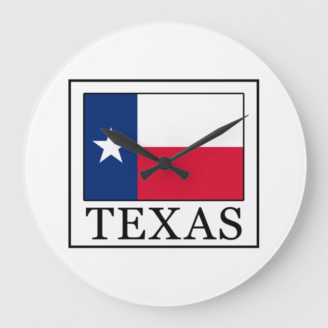 Texas Large Clock (Front)