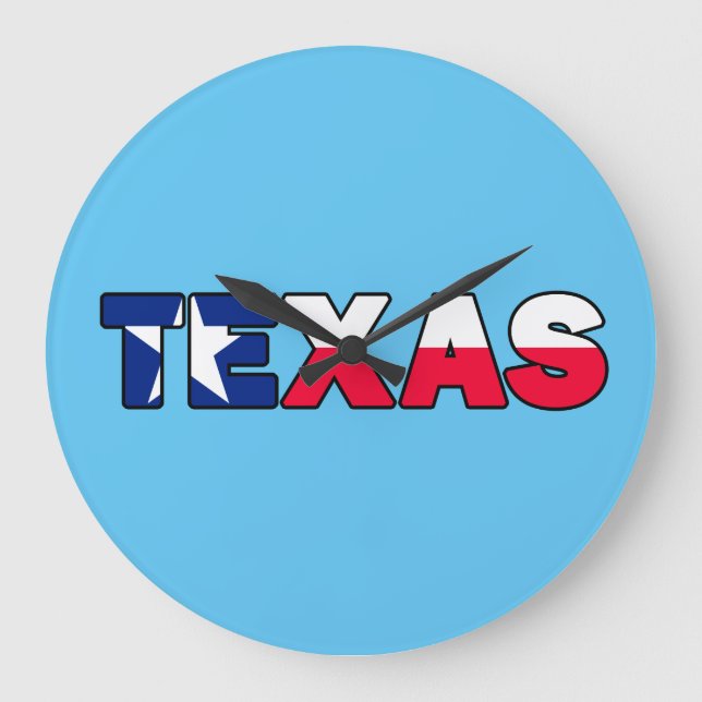Texas Large Clock (Front)