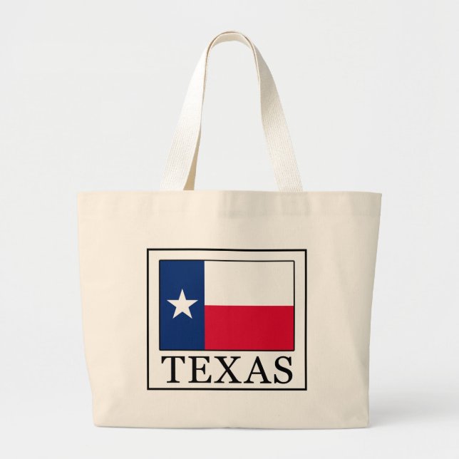 Texas Large Tote Bag (Front)