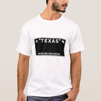Texas License Plate T-Shirt