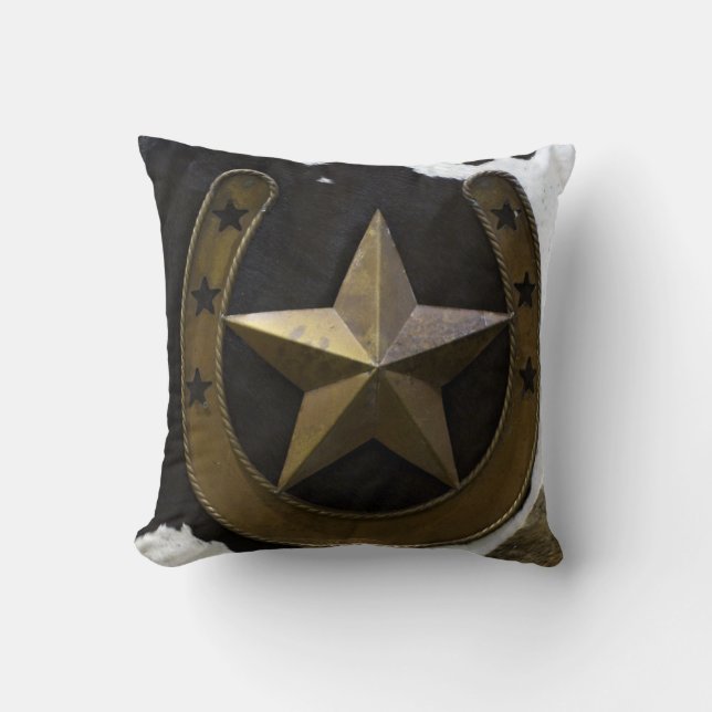 Texas Lone Star American MoJo Pillows (Front)