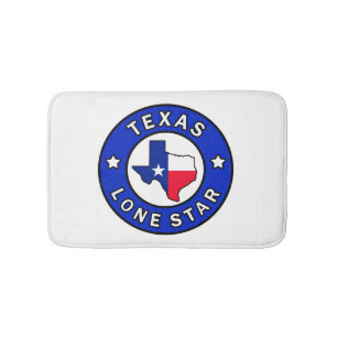 Texas Lone Star Bath Mat