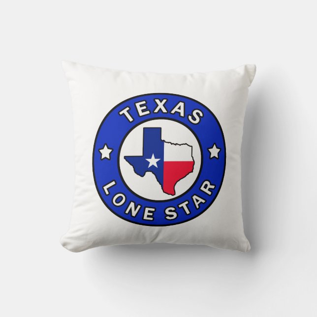 Texas Lone Star pillow (Front)
