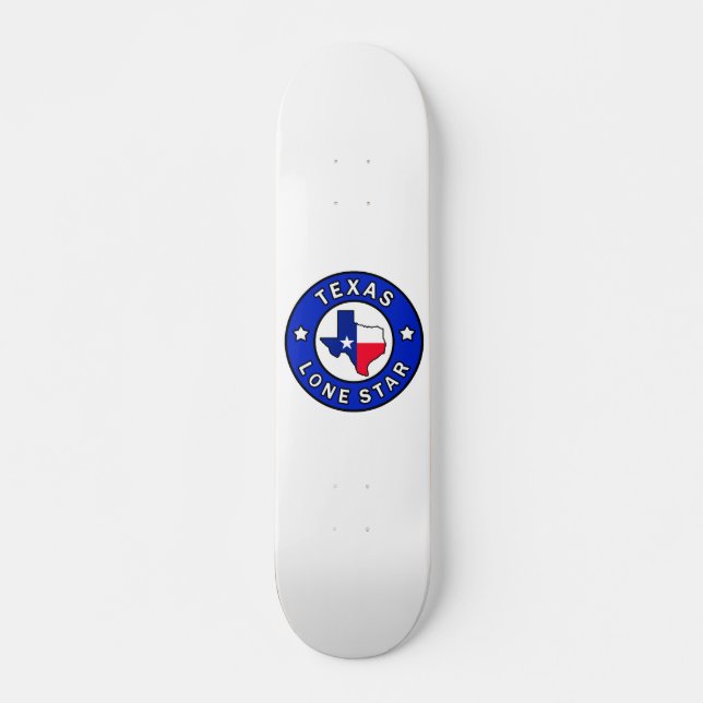 Texas Lone Star Skateboard (Front)