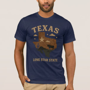 Texas Lone Star State – A Tribute to Independence T-Shirt