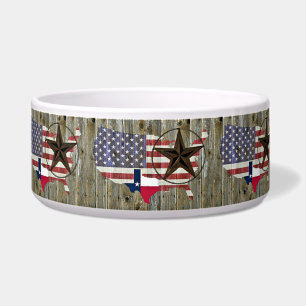 Texas Lone Star State Flag Map