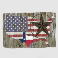 Texas Lone Star State Flag Map