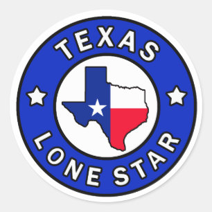 Texas Lone Star sticker