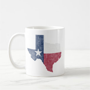 Texas Lone Star Vintage Austin Dallas Houston Coffee Mug