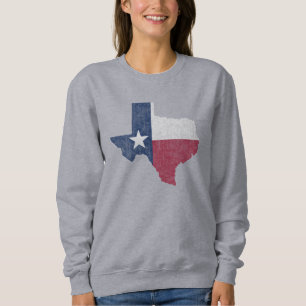 Texas Lone Star Vintage Distressed Sweatshirt