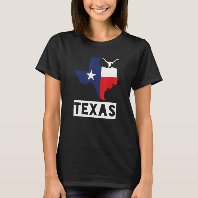 Texas Longhorn Austin Souvenir 1 T-Shirt (Front)