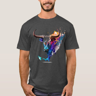 Texas Longhorn Bull 1 T-Shirt