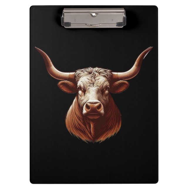 Texas Longhorn Clipboard (Front)