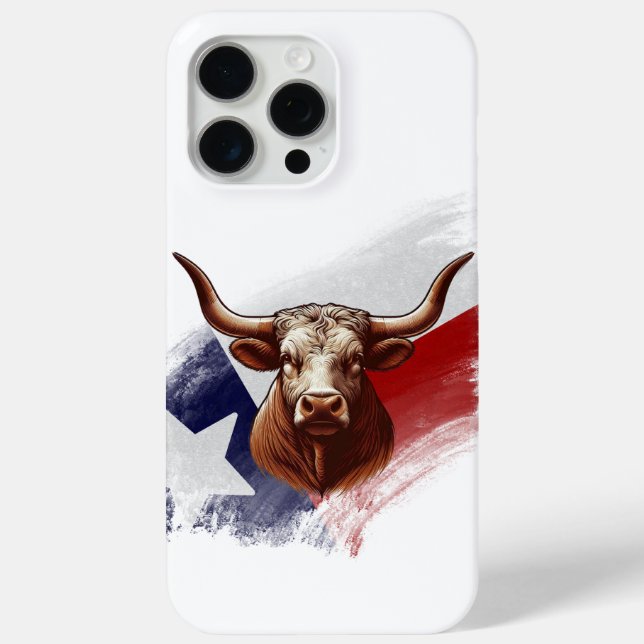 Texas longhorn cow Case-Mate iPhone case (Back)