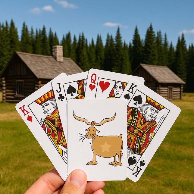 Texas Longhorn Cow Playing Cards (Creator Uploaded)