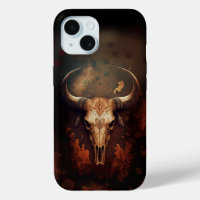 Texas Longhorn Cow Skull Rustic