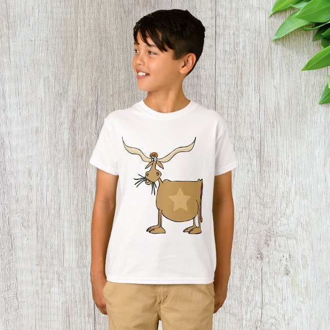 Texas Longhorn Cow T-Shirt (Creator Uploaded)