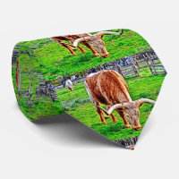 Texas Longhorn Men's Tie