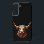Texas Longhorn Samsung Galaxy Case<br><div class="desc">moo</div>
