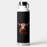 Texas Longhorn Water Bottle<br><div class="desc">moo</div>