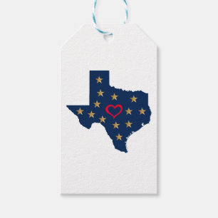 Texas Love and Shining Stars in the Lone Star Stat Gift Tags