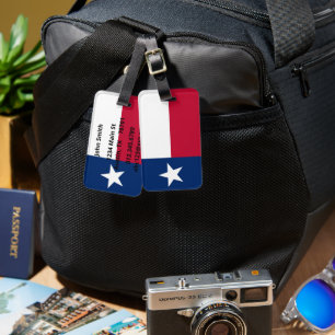 Texas Luggage Tag