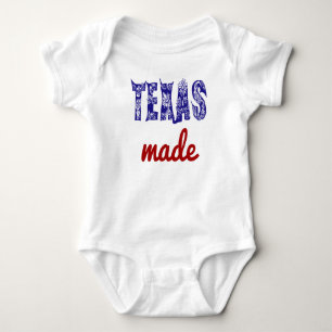 Texas Made Baby One Piece Bodysuit