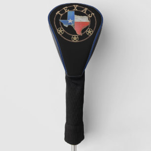 Texas Map Barn Art Golf Head Cover