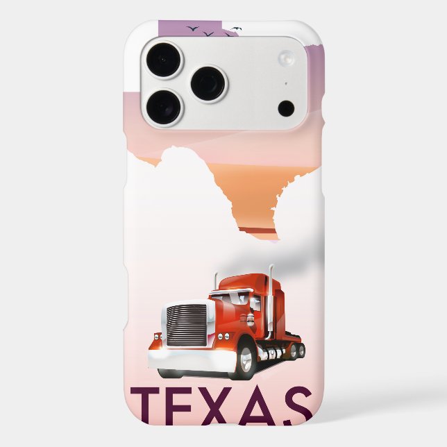 Texas Map Big Rig (Back)