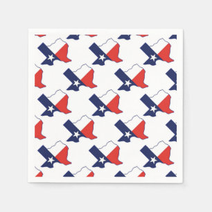 TEXAS MAP NAPKIN