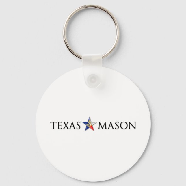 Texas Mason Key Ring (Front)