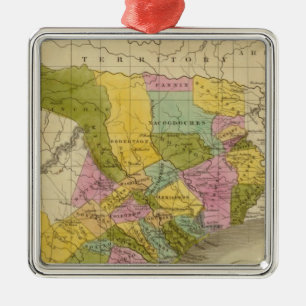 Texas Metal Ornament