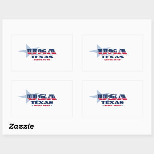 Texas My Home State Sticker