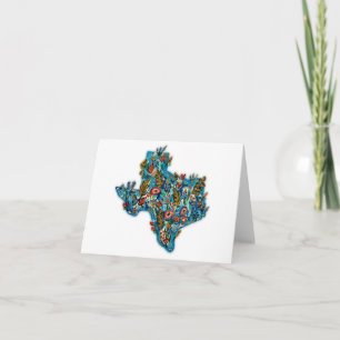 Texas & Native Flowers Note Card