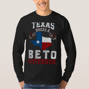 Texas Needs A Beto Governor 2022 Vintage America T T-Shirt