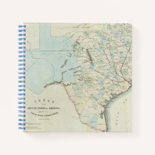 Texas of the United States of America Notebook