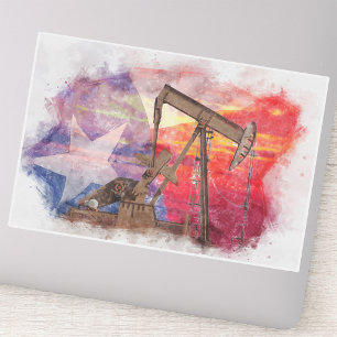 Texas Oil Pumpjack: Lone Star State Heritage Art