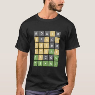 Texas  Online Word Game T-Shirt
