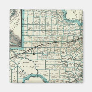 Texas Pacific Railway Magnet
