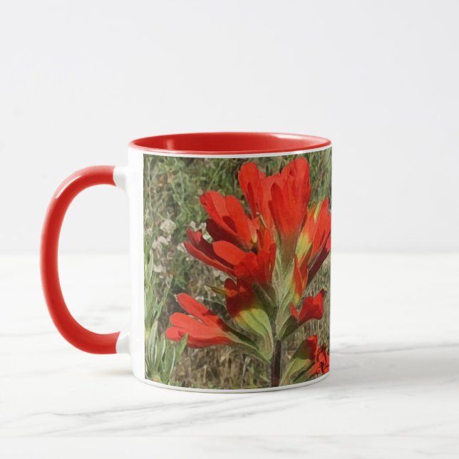 Texas Paint Brush Mug (Left)