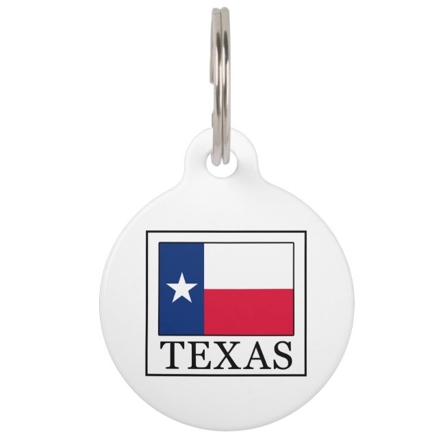 Texas Pet Tag (Front)