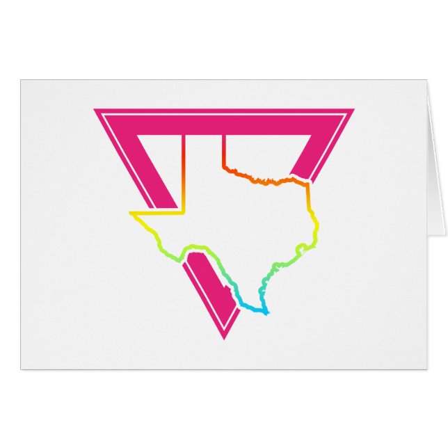 texas pink triangle (Front Horizontal)