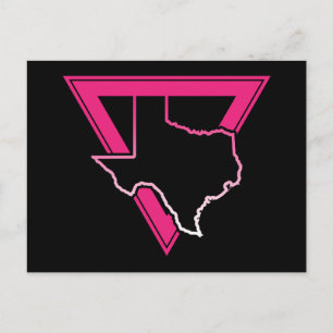 texas pink triangle postcard