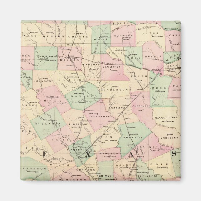 Texas portion magnet (Front)
