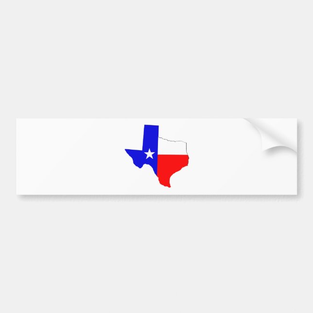Texas Pride Bumper Sticker (Front)