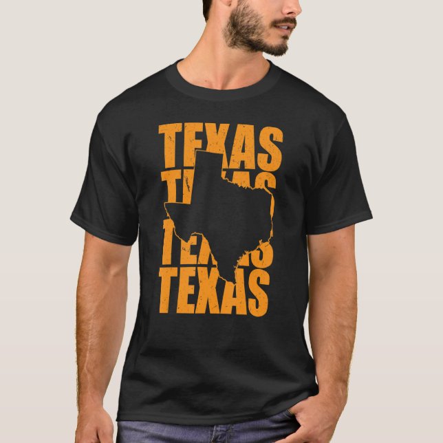 Texas Pride Home State Texas Texas Texas T-Shirt (Front)